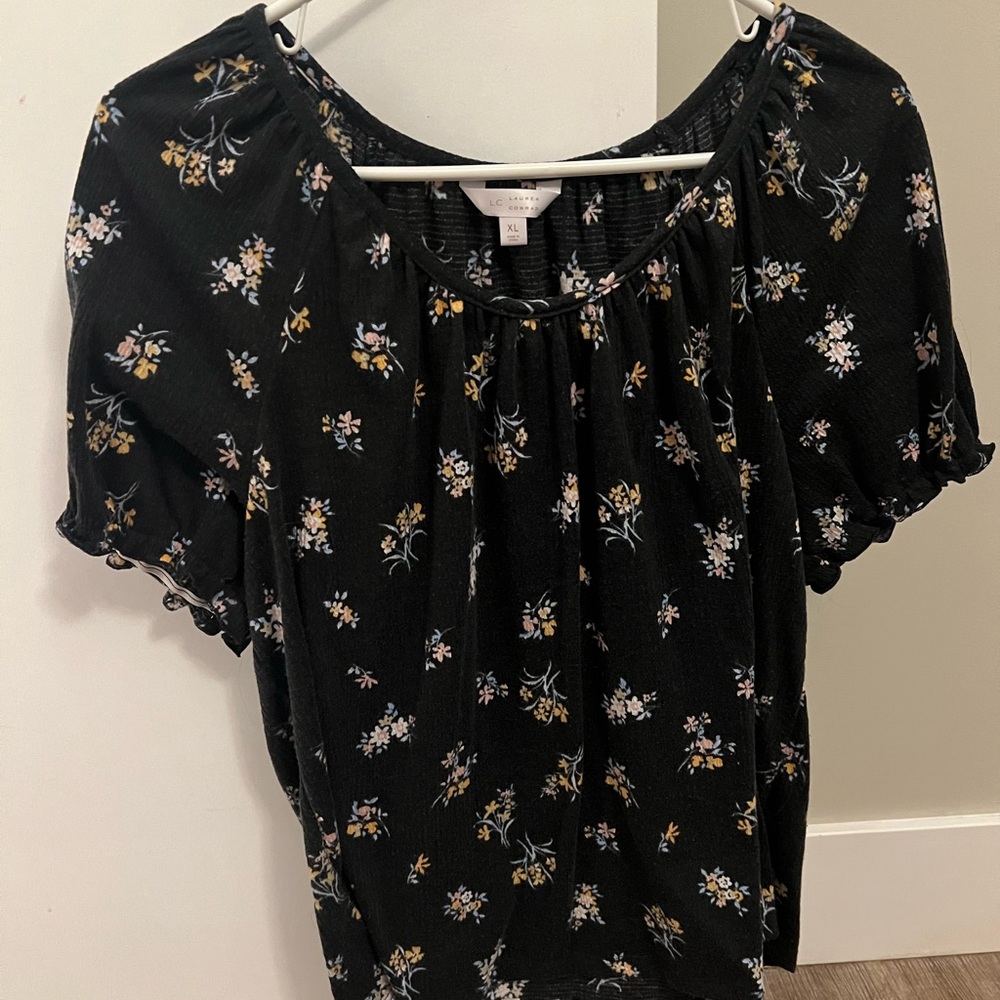 Floral LC Top